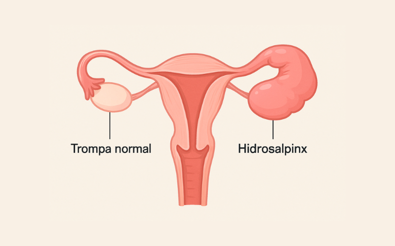 ¿Qué es el hidrosalpinx? Causas, síntomas y tratamiento